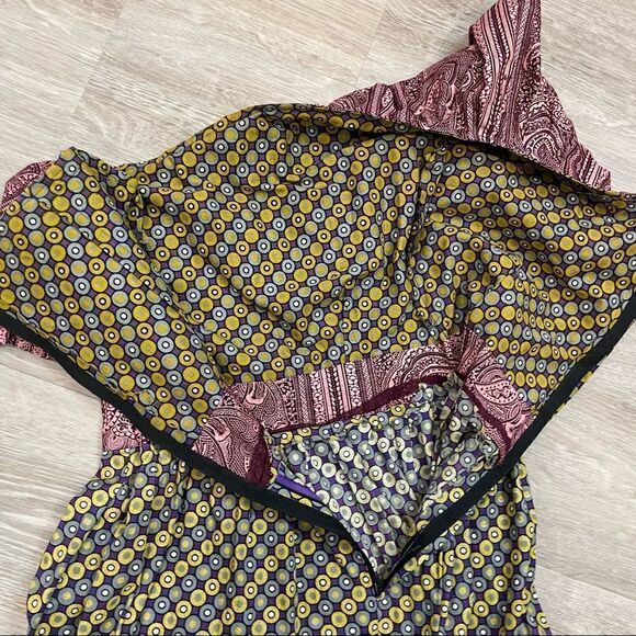 Hand made Patch Work One Shoulder Maxi Dress - Picture 5 of 5